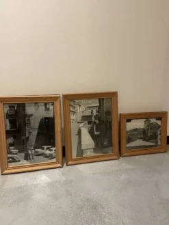 Set de trois photos noir et blanc 1950