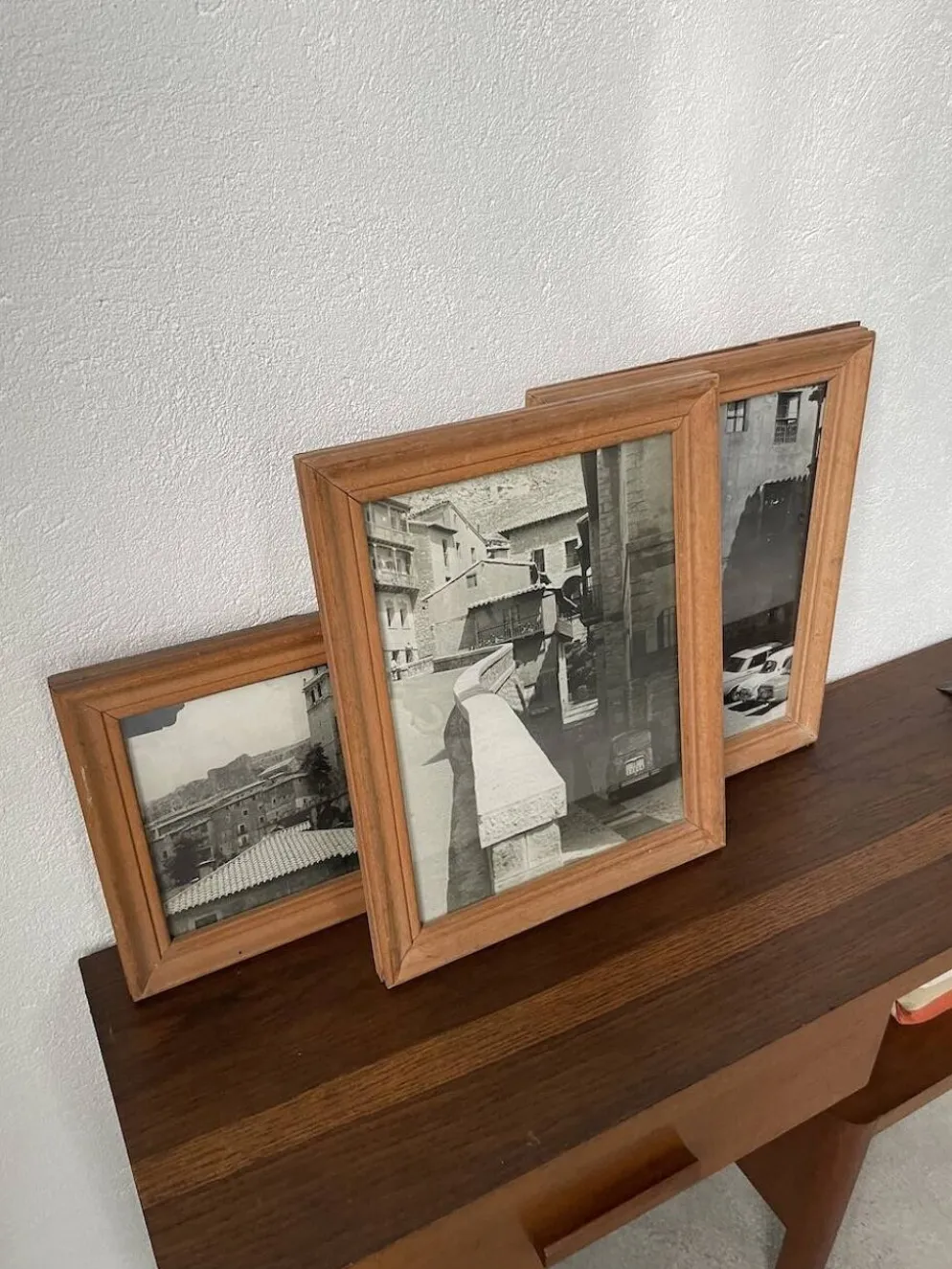 Set de trois photos noir et blanc 1950