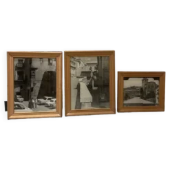 Set de trois photos noir et blanc 1950