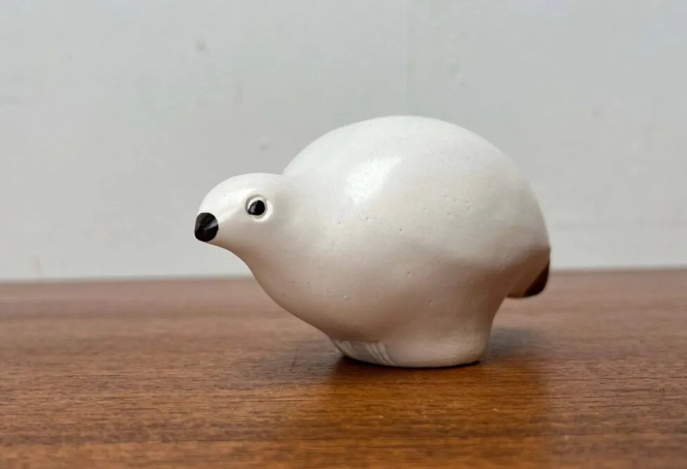 Sifflets d'oiseaux en céramique faits main vintage Riekko de Punainen Paja et Lintupaja, Finlande, années 1970, lot de 2