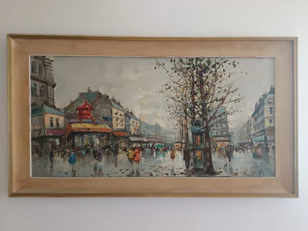 Signé Antonio De Vity (1901-1993) - Grand Tableau du célèbre peintre I