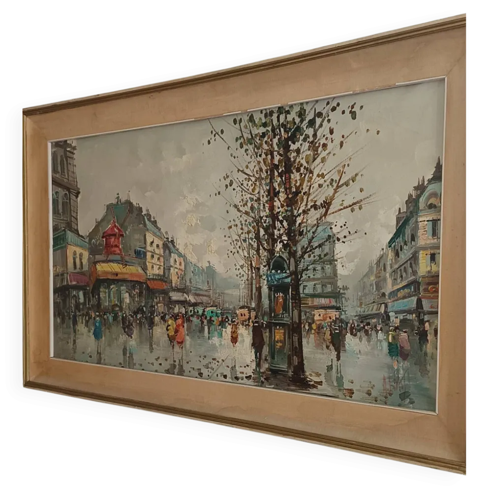 Signé Antonio De Vity (1901-1993) - Grand Tableau du célèbre peintre I