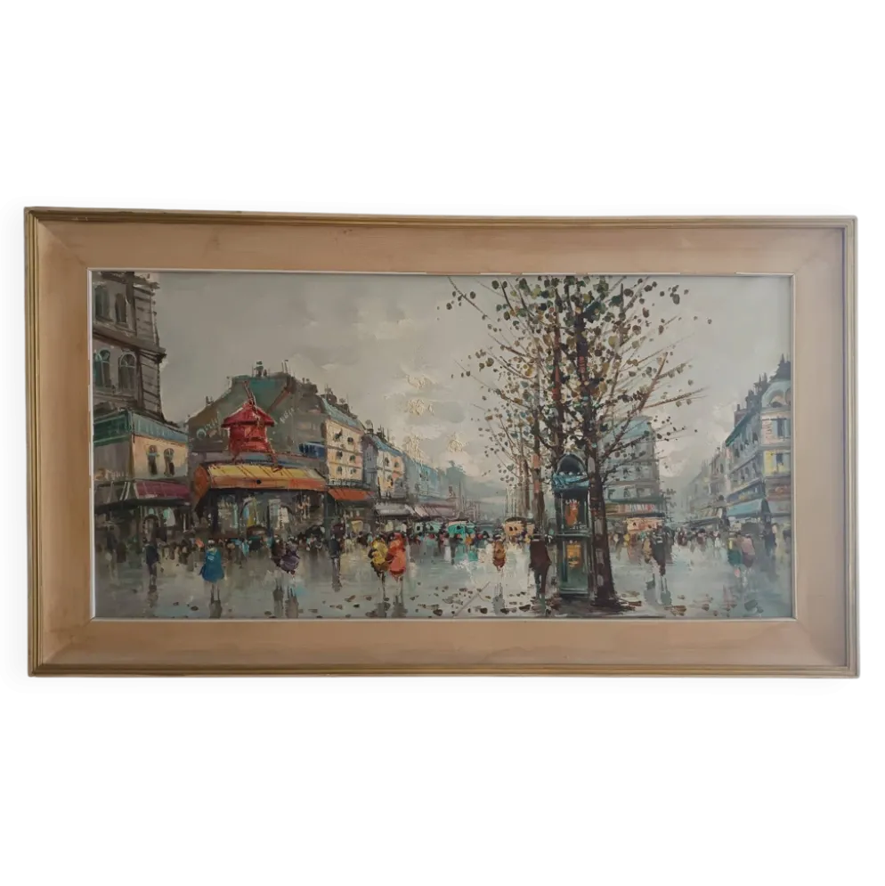 Signé Antonio De Vity (1901-1993) - Grand Tableau du célèbre peintre I