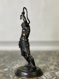 Silène, sculpture en bronze d’après l’antique, XIXème siècle