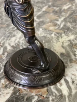 Silène, sculpture en bronze d’après l’antique, XIXème siècle