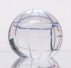 Sphère en verre décoratif vintage, années 1970