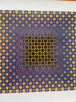 Sérigraphie Op Art Victor Vasarely - Éditions du Griffon