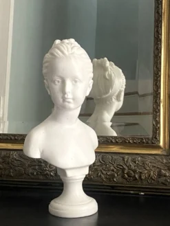 Statue Buste de Louise Brongniart d’après Houdon