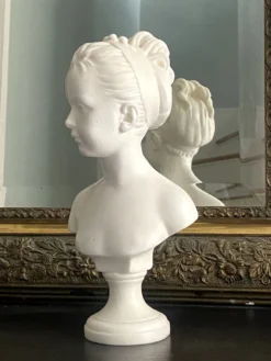 Statue Buste de Louise Brongniart d’après Houdon