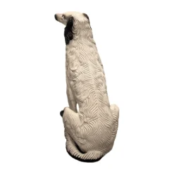 Statue de chien en céramique italienne vintage, années 1960/70.