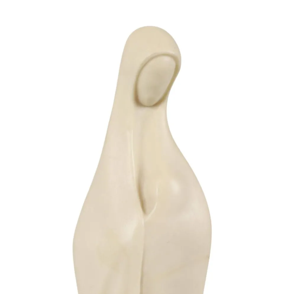 Statue de Marie avec l'Enfant en style Art Déco italien Faro 40 cm