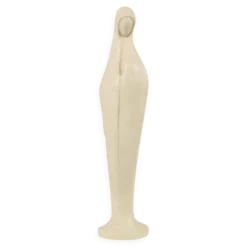 Statue de Marie avec l'Enfant en style Art Déco italien Faro 40 cm