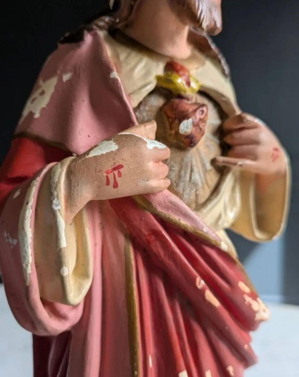 Statue du Christ ancienne