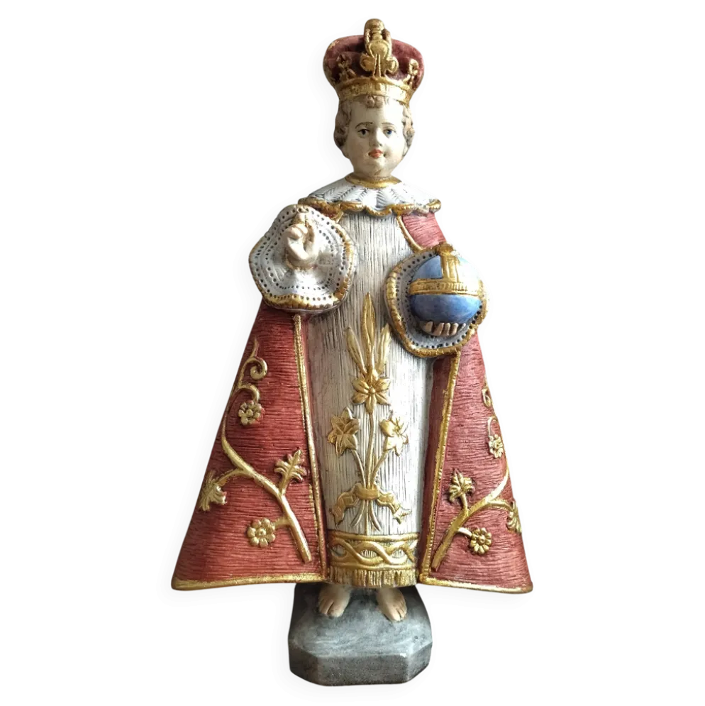 Statue Enfant Jésus de Prague - Marque P.A.B. - 34 cm (3,2 kg)