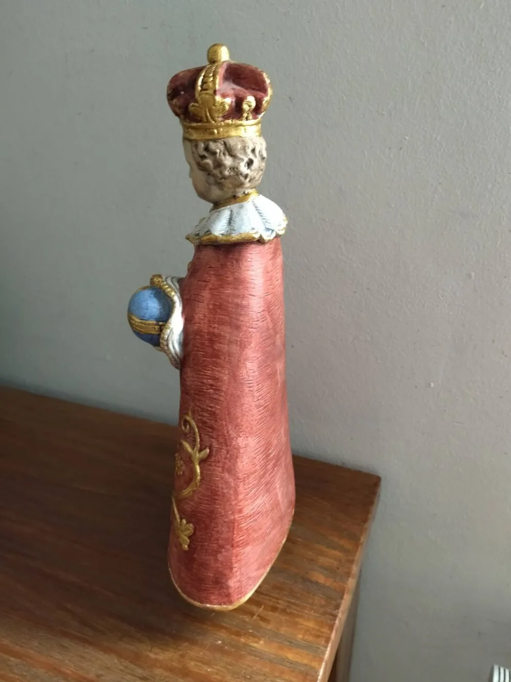 Statue Enfant Jésus de Prague - Marque P.A.B. - 34 cm (3,2 kg)