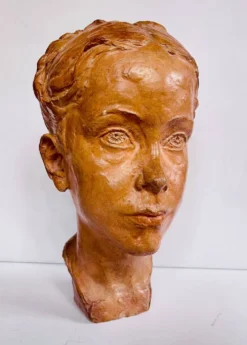 Statue en plâtre