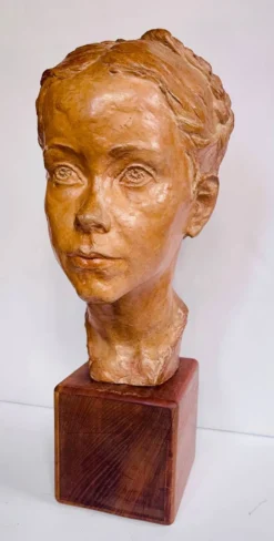 Statue en plâtre