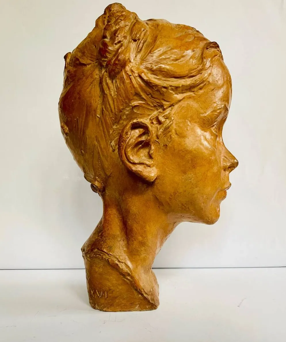 Statue en plâtre