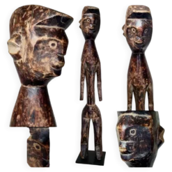 Statue Mumuye soclée, Hauteur : 53 cm