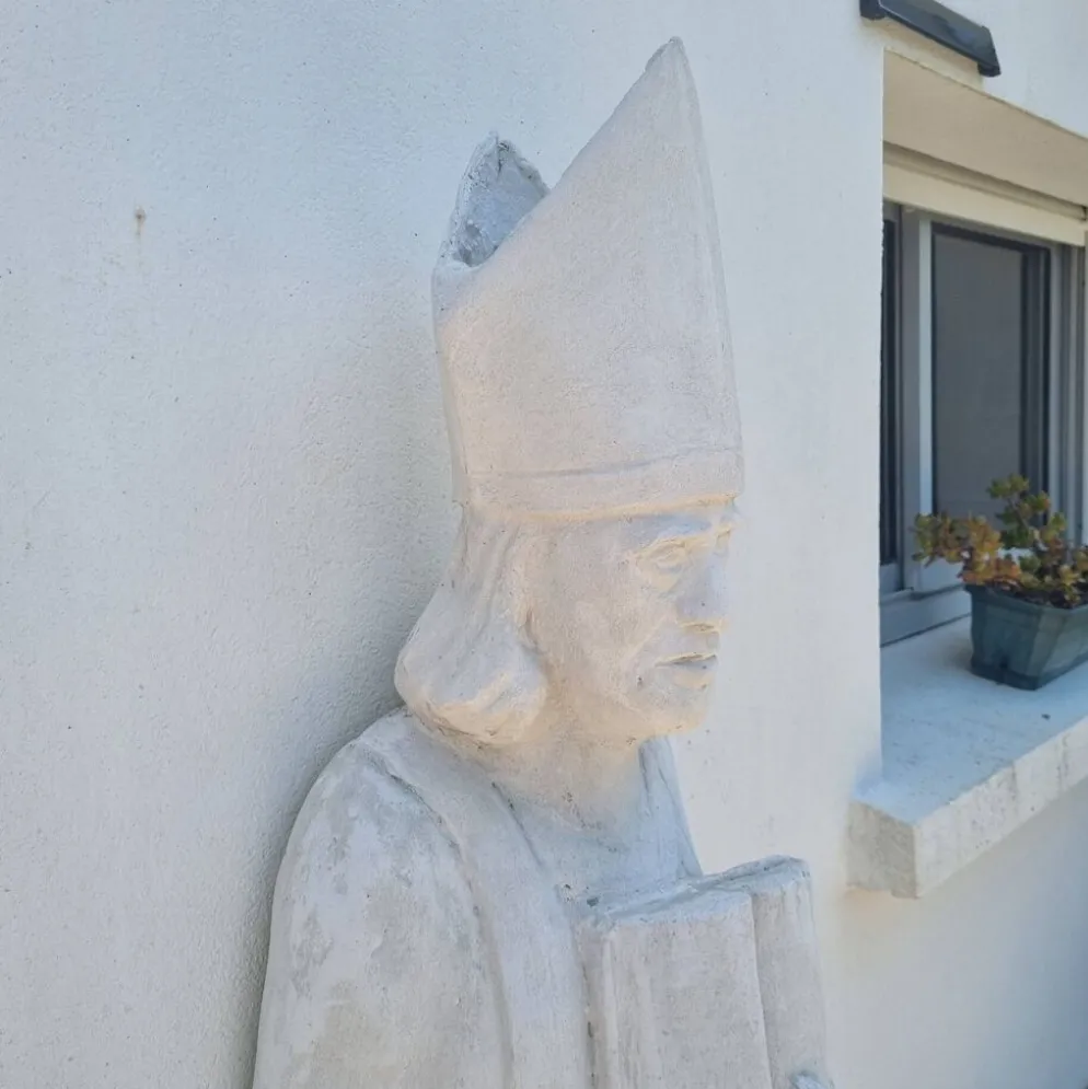 Statue religieuse Évêque de 1m70 de haut