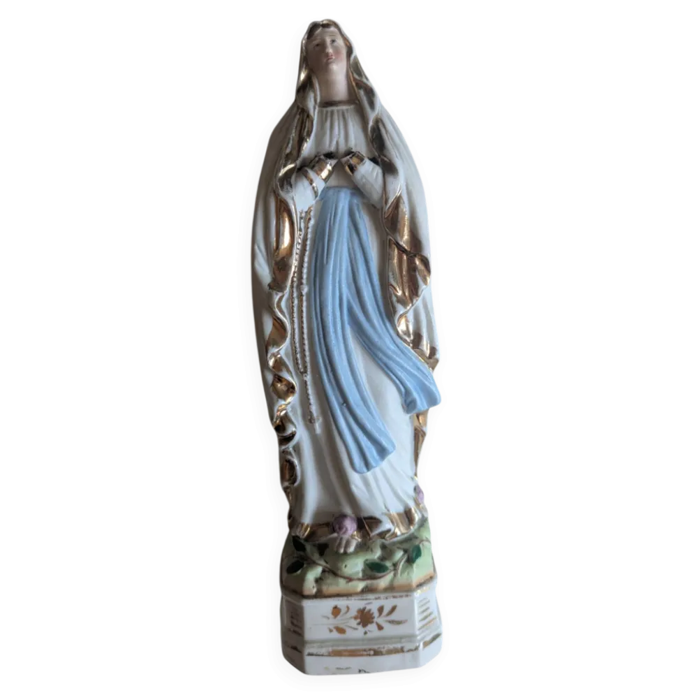 Statuette de la Sainte Vierge, fin XIXeme - début XXeme