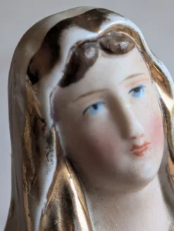 Statuette de la Sainte Vierge, fin XIXeme - début XXeme