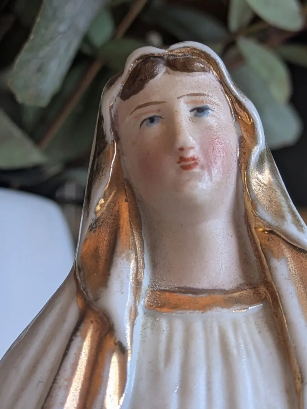 Statuette de la Sainte Vierge, fin XIXeme - début XXeme