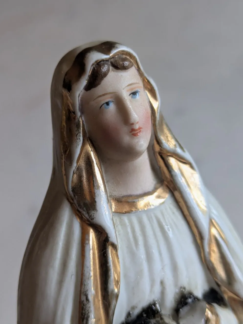 Statuette de la Sainte Vierge, fin XIXeme - début XXeme