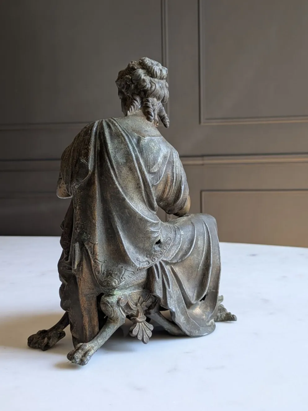Statuette en régule antique Napoleon III