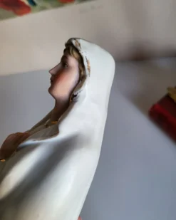 Statuette Religieuse Notre de Dame de Lourdes Sainte vierge Marie