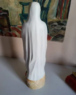 Statuette Religieuse Notre de Dame de Lourdes Sainte vierge Marie