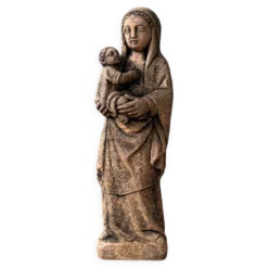 Statue vierge à l’enfant