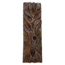 Studio Ceramic Wall Plaque by Gerhard Liebenthron, Germany, 1983