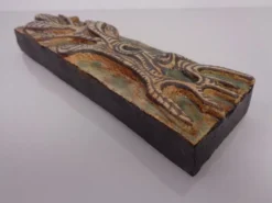 Studio Ceramic Wall Plaque by Gerhard Liebenthron, Germany, 1983