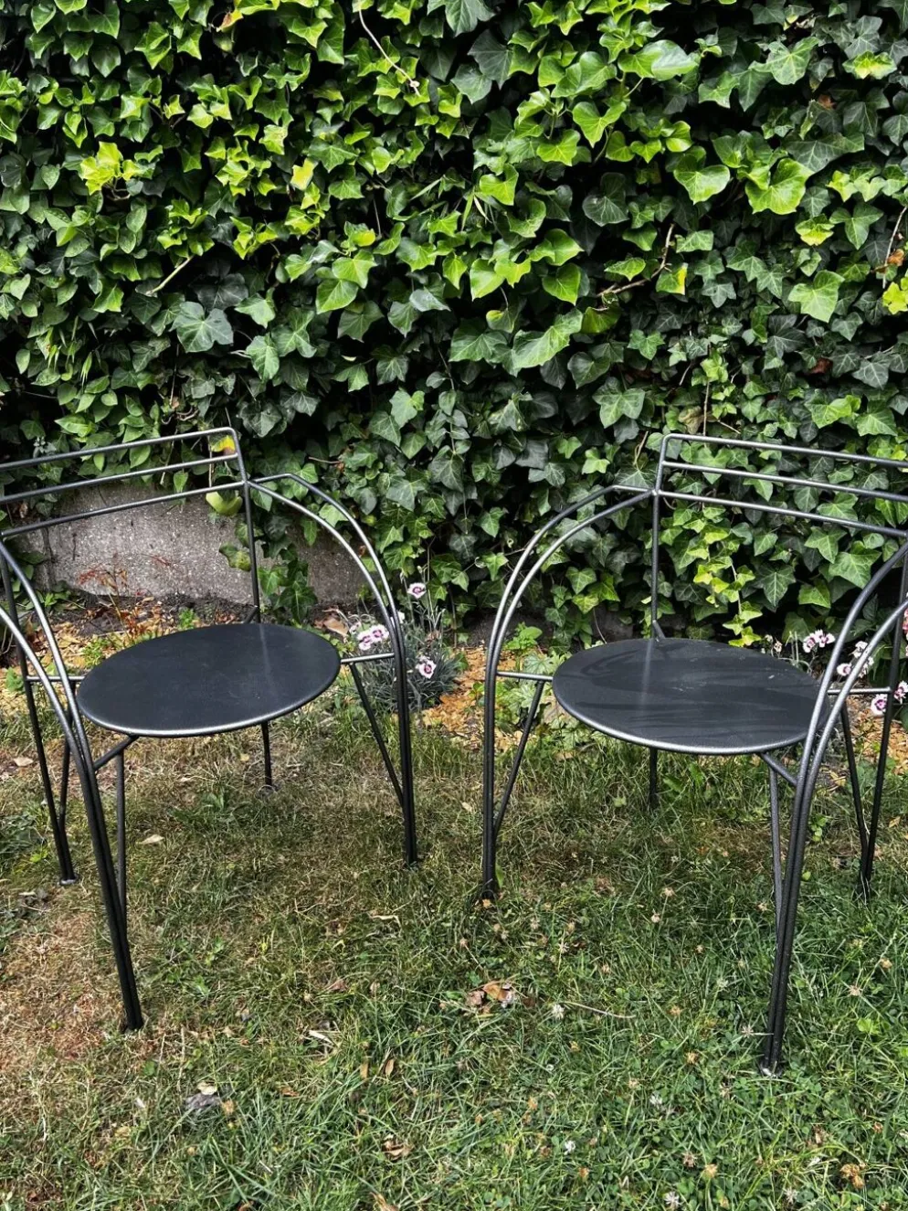 Suite de 4 fauteuils "Lune d'Argent" – Pascal Mourgue – Fermob