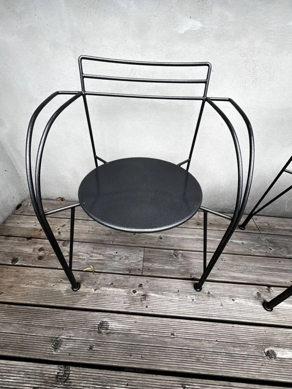 Suite de 4 fauteuils "Lune d'Argent" – Pascal Mourgue – Fermob