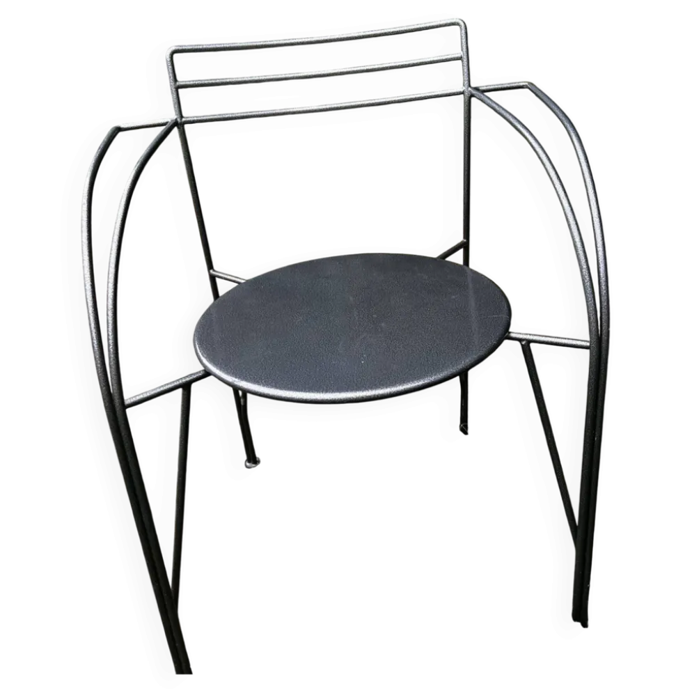 Suite de 4 fauteuils "Lune d'Argent" – Pascal Mourgue – Fermob