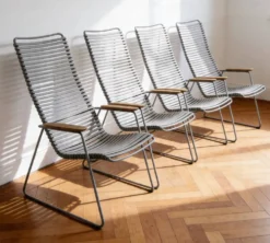 Suite de 4 Lounge Chair Click System