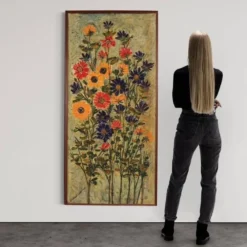 Superbe peinture de nature morte signée du 20e siècle.
