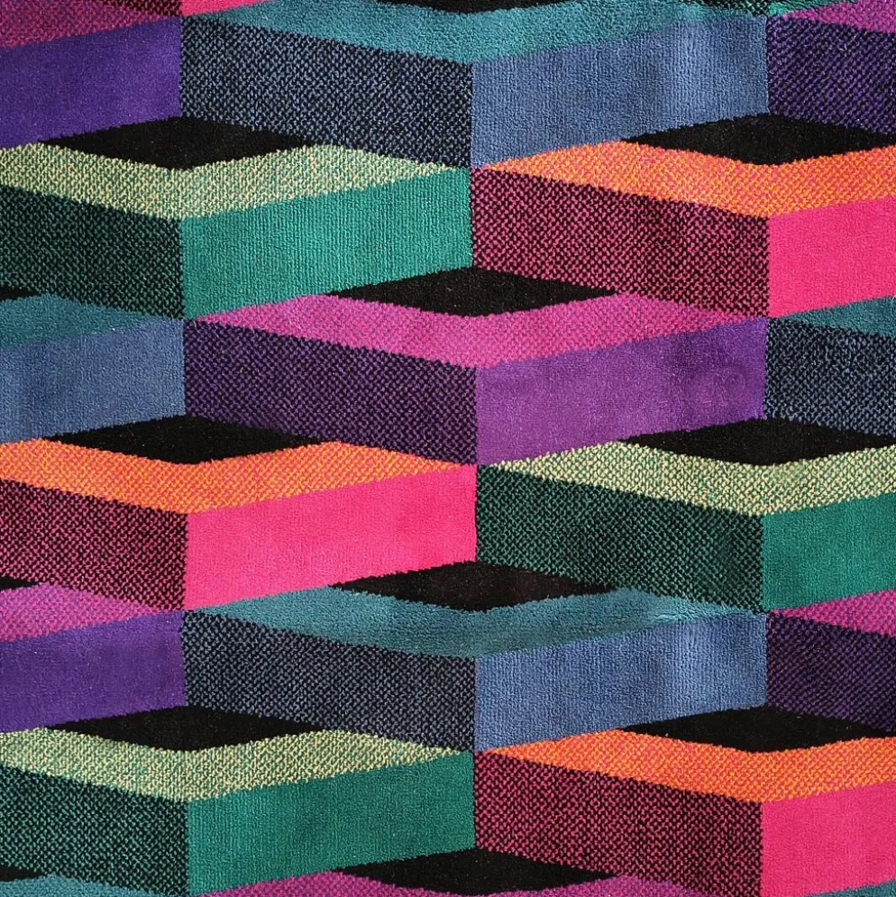 Superbe tapis en laine post-moderne italien des années 1980 par Missoni pour T&J Vestor.