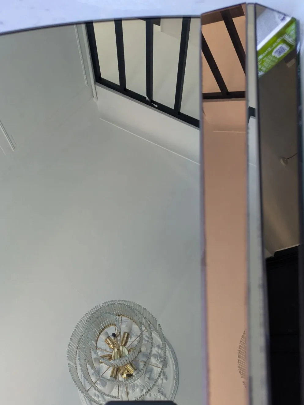 Super miroir éventail style Art Deco 80'
