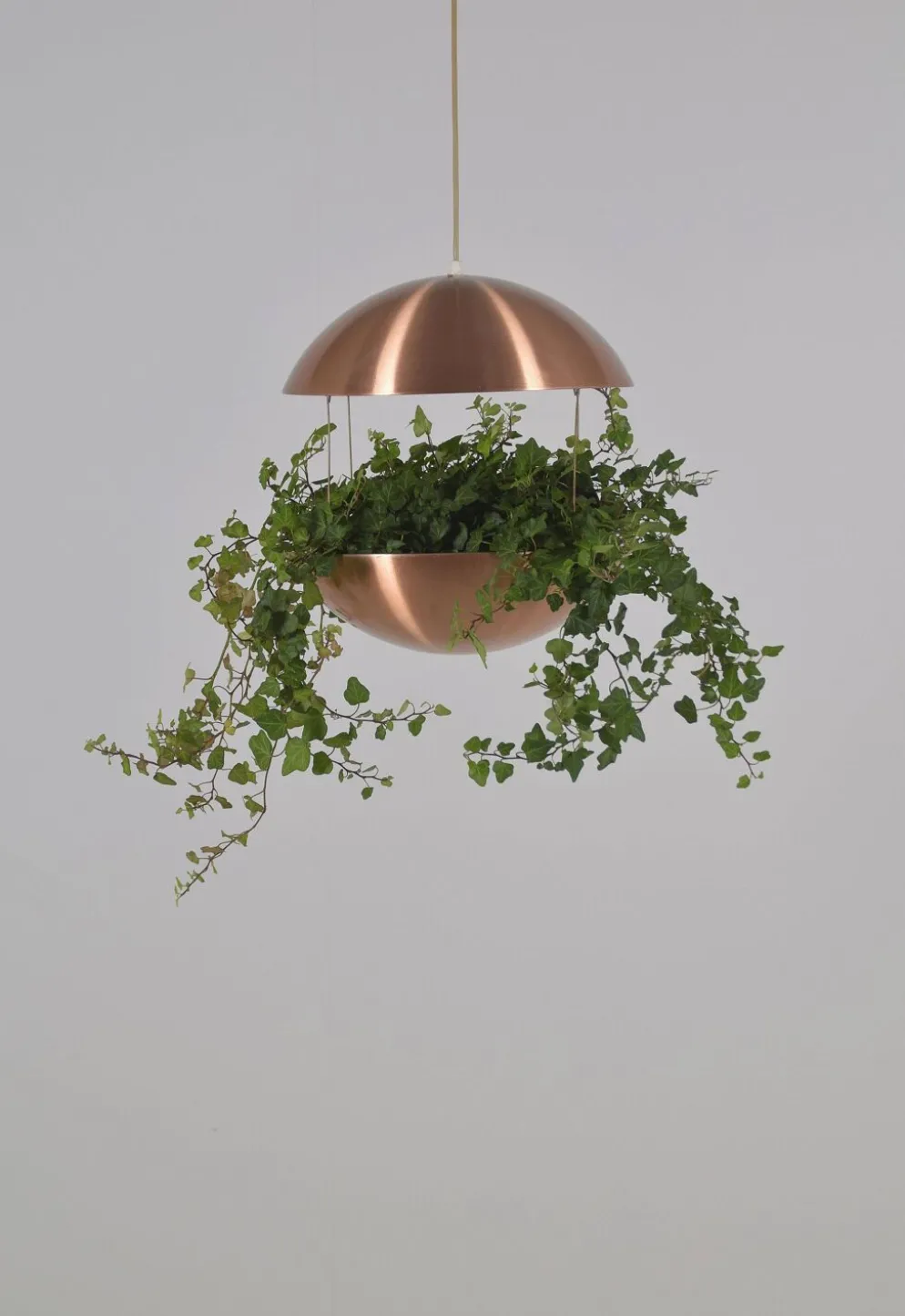 Support de plante danois avec éclairage par Poul Cadovius pour Hans Følsgaard, années 60.