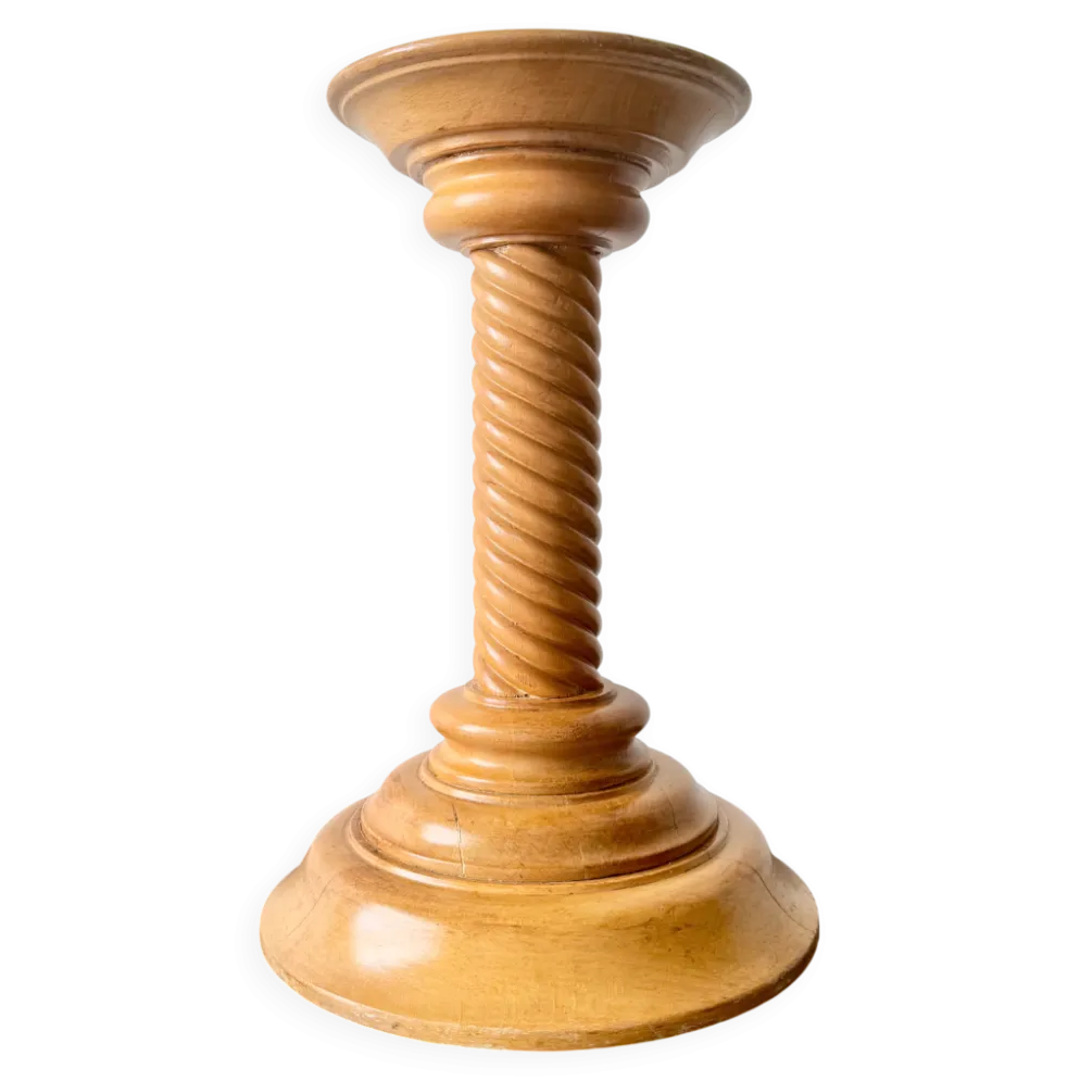 Support de plante en bois vintage