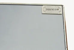 Support de plante miroir de milieu de siècle par Deknudt, Belgique, années 1980.