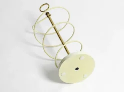 Support parapluie moderne du milieu du siècle en design hélicoïdal en corde, extrêmement rare.