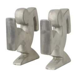 Supports de livres en métal design – La Linea (Osvaldo Cavandoli)