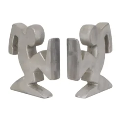 Supports de livres en métal design – La Linea (Osvaldo Cavandoli)