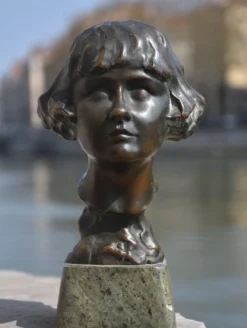 Suzy De Grauw, Tête de fille (1918)