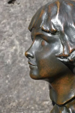 Suzy De Grauw, Tête de fille (1918)