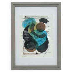 Tableau abstrait original de Bertrand Mugabure
